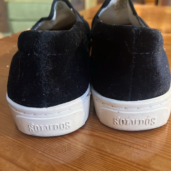 Soludos slip on velvet sneaker elephants size 7 - Picture 3 of 10